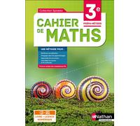 Marielle Fron et Alexia Mourgues – Cahier de maths 3e Prépa‑Métiers – Livre + licence élève – 2021