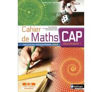 Jessica Estevez-Brienne – Cahier de Maths CAP Groupement 1 (Spirales) – Livre + licence élève – 2019