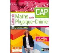 Cahier de Maths et de Physique-Chimie - CAP (Spirales) Livre + licence élève - 2023 Jessica Estevez-Brienne (Directeur éditorial), Jessica Estevez-Brienne (Auteur), Vincent Samuel (Auteur), Collectif 