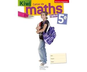 Cahier de maths Kiwi cycle 4 / 5e - éd. 2016 Edition 2016 - Jean-Paul Beltramone - Hachette Education - broché - Scolaire / Universitaire