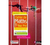 Cahier de maths - Term Bac Pro - Groupements A et B (Spirales) - Livre + licence élève 2021 Jessica Estevez-Brienne (Directeur éditorial), Vincent Samuel (Auteur), Isabelle Delaunay (Directeur éditori