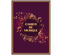 Cahier De Musique: 100 Pages De 12 Portées À Remplir Carnet De Partitions Format A4 Papier Qualité Crème