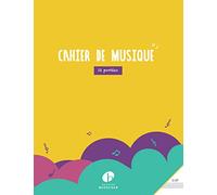 Cahier de musique 12 portées - petit format