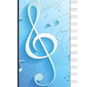 Cahier de musique - 12 portées: Cahier de Musique avec 12 Portées - Solfège, Piano, Composition - A4 - 110 partitions vierges - Papier Manuscrit