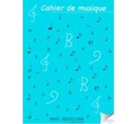 Cahier De Musique 12 Portées (grand Format)