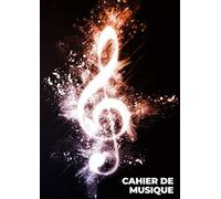 Cahier De Musique: 12 Portées Par Page - 120 Pages - Grand Format A4