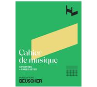 Cahier De Musique 8 Portées + Pages Seyes