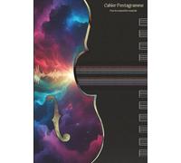 Cahier de Musique à Portées Vierges, Papier à Musique pour Composer, Écrire des Mélodies et des Partitions: Carnet de Composition pour Musiciens, ... pour Composer | 12 Portée par Page | A4