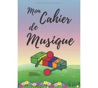 Cahier de Musique A4 - 100 pages - Portées et carreaux - Solfège et Instrument