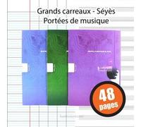 Clairefontaine Musique & Chant Piqué 7000