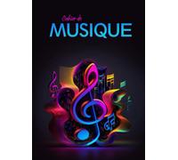 Cahier de Musique avec 12 Portées et Carreaux Seyes Moderne: Carnet de Partitions et Solfège | 110 pages Grand Format A4 | Couverture Design: Pour ... Instruments de Musique, Composition Musicale