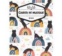 Cahier de musique : Carnet de Musique Avec Portée, Cahier de Partitions, Grand Format - 101 pages Format 21,5 x 28 cm