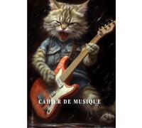 cahier de Musique: Carnet de musique, Carnet de partitions avec 12 portées par page,109 pages, Grand format A4