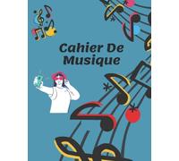 cahier de musique: Carnet de musique | Format A4 | | 48 pages | Composer des mélodies et des paroles de chansons pour les enfants, les adolescents.