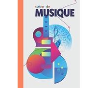 Cahier De Musique: Carnet De Musique Partition 107 Pages Vierges De 12 Portées Grand Format A4 Cahier Tout Instrument, Guitare, Violon, Piano Carnet D'écriture Et Apprentissage De La Musique À