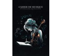 Cahier de Musique - Écriture & Composition Musicale: Carnet de Partitions | Feuilles de portées vierges & prise de note