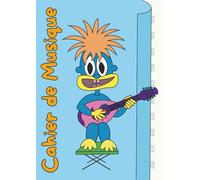 Cahier de Musique | Grand Format A4 | 10 portées | Pour Enfants et Adultes: Ton de papier: crème | Pour Débutants | Portées Vierges | Cahier de Solfège | Composition Musicale