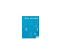 Cahier de Musique - LEMOINE - Petit Format - 12 Portées - 32 Pages