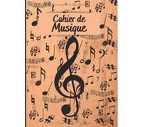 Cahier de musique Narratik - 12 portées 101 pages Papier 90 g/m² Grand format
