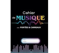 Cahier de Musique Portée et Carreaux : Parfait pour Solfège, Dictées et Composition Musicale: Pour un apprentissage musical clair, avec 12 portées ... et carreaux pour des notes structurées.