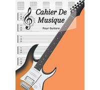 Cahier De Musique Pour Guitare: 7 Tablatures Et 6 Diagrammes D'accords Par Page, Idéal Pour Les Amateurs Et Les Professionnels / 120 Pages / 8,5 X 11 / Cahier 3