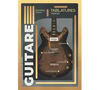 Cahier de musique pour Guitare | Accords vierges, TABLATURES vierges | Guitares électriques, classiques, acoustiques: Cadeau pour guitariste