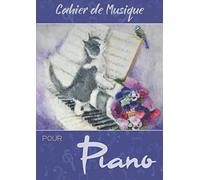 Cahier de Musique pour Piano: 100 Partitions vierges à Double Portée en clef de Sol et de Fa | Grand Format - A4 | Index pour vos compositions ... Idéal pour musicien débutant, amateur et pro