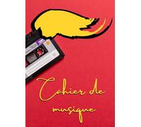 Cahier De Musique: Solfege Carnet De Partitions Idéal Pour Amateurs Et Professionnels 12 Portées Par Page De Grand Format A4 Couverture Brillante 48 Pages