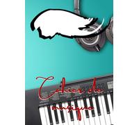 Cahier De Musique: Solfege Carnet De Partitions Idéal Pour Amateurs Et Professionnels 12 Portées Par Page De Grand Format A4 Couverture Brillante 48 Pages