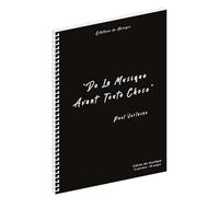 Cahier de musique - citations - 80 pages predecoupees