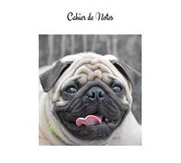 Cahier de Notes: Carlin. Carnet de notes chien Carlin. Joli cahier de 100 pages lignées numérotées avec sommaire format 6x9. Joli livret de notes pour ... A5, carnet d’écriture, mots de passe...