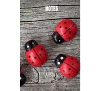 Cahier de notes motif coccinelle: Carnet de notes fantaisie et original pour les passionnés