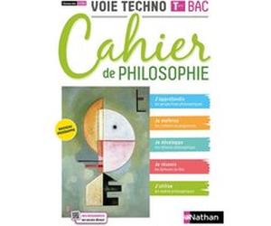 Cahier de philo - Term Voie Technologique - Elève 2021 Patrice Rosenberg (Auteur), Charlotte Terouane (Auteur)