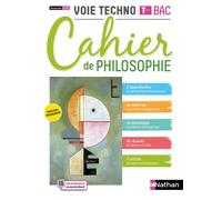 Patrice Rosenberg, Charlotte Terouane – Cahier de Philosophie – Tle Voie technologique – 2021
