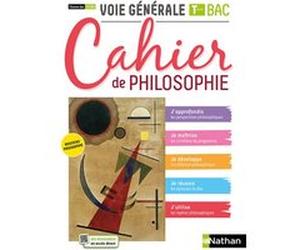 Cahier de philosophie - Term Voie générale - Elève 2021 Patrice Rosenberg (Auteur), Charlotte Terouane (Auteur)