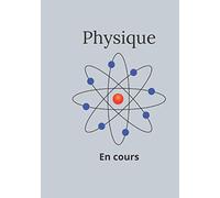 cahier de physique: cadeau pour un physicien et les étudiants en physique