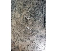 Cahier de poésie: Cahier de poésie ligné et cadré de 110 pages.
