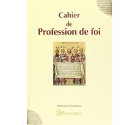 Collectif – Cahier de Profession de Foi – Document jeunesse – Broché