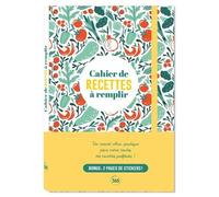 Éditions 365 – Cahier de recettes – 170 pages à remplir + 30 pages d'astuces culinaires