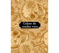 Cahier de rendez vous: Cahier de rendez vous hebdomadaire pour salon de Tatouage ou autres affaires , grand format 100 pages. Planificateur non daté ... de 8h à 21h avec des espaces de notations