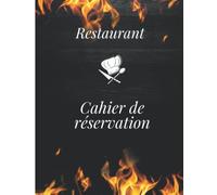 Cahier de réservation pour restaurant, hôtel ou autre établissement,: 589 pages ,2 pages par jour de réservation déjeuner et dîner . Inclus un carnet ... des fournisseurs,des clients, des employés