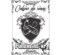 Cahier de rimes | Punchline XP: Cahier d'écriture de Chansons | composition de musique RAP/ hip hop | création avec mots imposés | musicien chanteur ... notes, mesures , lyrics, flow | futurs hit