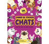 Cahier de stickers chats : tout ce que tu dois savoir - Jana Sedlackova - Grenouille - broché - Document jeunesse