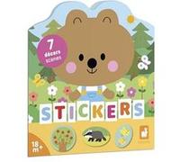 Stickers - Cahier de Stickers Repositionnables - Thème La Foret - Dès 18 mois - Loisir Créatif Enfant