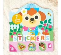 Cahier de stickers le jardin multicolore TU