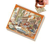 Cahier de Stickers Mini-Scènes 10 Kits DIY Collection Collage Mignonne Et