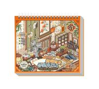 Cahier de Stickers Mini-Scènes 10 Kits Loisir Créatif DIY Mignon Et Thème