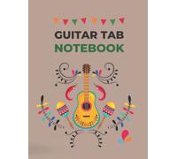 Cahier de tablature de guitare : 120 pages: Papier manuscrit - Ce hardcore 8-1/2 x 11 comprend 120 pages perforées de papier manuscrit