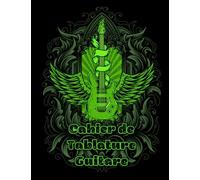 Cahier de Tablature Guitare: Papier à tablature vierge • Manuscrit pour auteurs-compositeurs avec 7 diagrammes d'accords et 9 lignes de tablatures par ... vide et 120 pages de partitions numérotées.