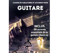 Cahier de Tablatures et Accords pour Guitare